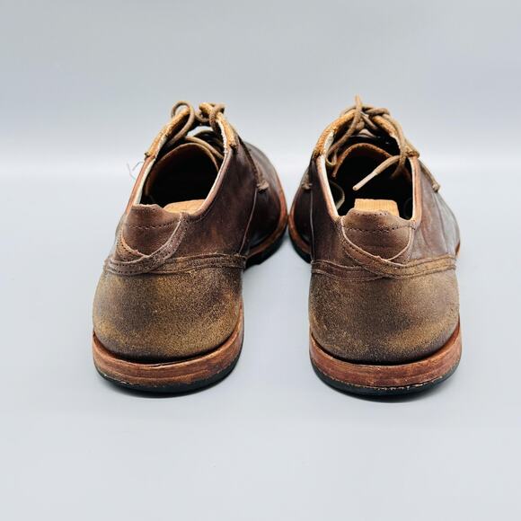 Timberland Shoes Men 8 Brown Leather Boot Company Woodhouse Oxford Cap Toe Dress main image 7